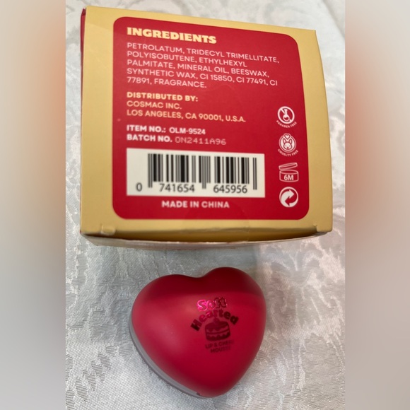 Oz Lab Lip & Cheek Mousse in Cherry Fondant NWT - Picture 5 of 7